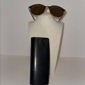 Perisol Brown Sunglasses with Black Case